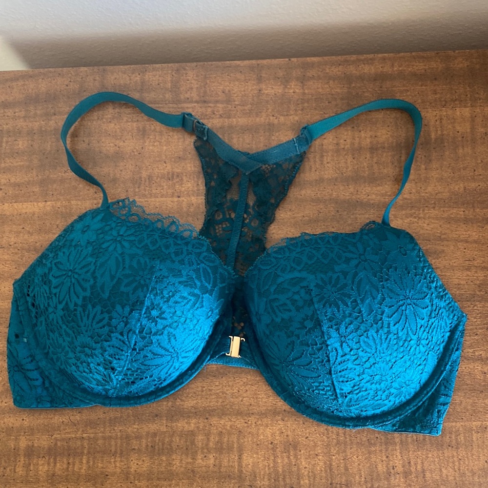Racerback push up bra